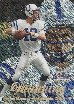 1998 Flair Showcase - Flair Showcase Row 1 (Grace) #3 Peyton Manning Front