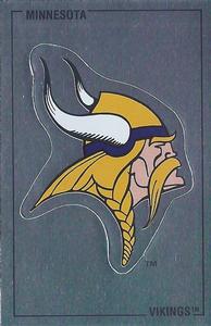 1989 Panini Stickers (UK) #92 Minnesota Vikings Logo Front