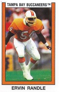 1989 Panini Stickers (UK) #171 Ervin Randle Front