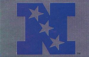 1989 Panini Stickers (UK) #198 NFC Logo Front