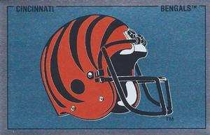 1989 Panini Stickers (UK) #238 Cincinnati Bengals Helmet Front