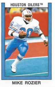 1989 Panini Stickers (UK) #273 Mike Rozier Front