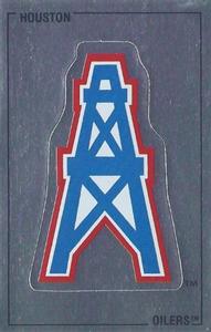 1989 Panini Stickers (UK) #274 Houston Oilers Logo Front