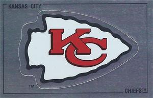 1989 Panini Stickers (UK) #307 Kansas City Chiefs Logo Front