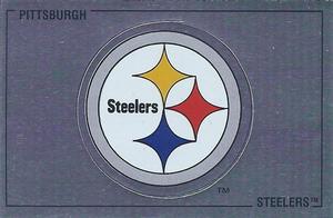 1989 Panini Stickers (UK) #370 Pittsburgh Steelers Logo Front