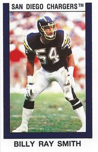 1989 Panini Stickers (UK) #394 Billy Ray Smith Front