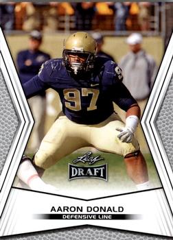 2014 Leaf Draft #2 Aaron Donald Front
