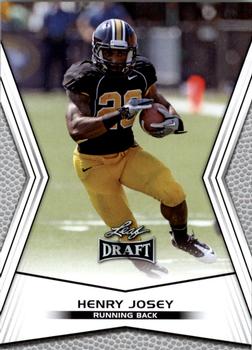 2014 Leaf Draft #22 Henry Josey Front
