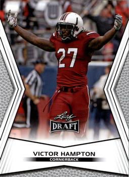 2014 Leaf Draft #90 Victor Hampton Front