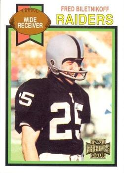 2001 Topps Archives #136 Fred Biletnikoff Front