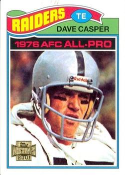2001 Topps Archives #20 Dave Casper Front