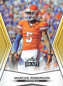 2014 Leaf Draft - Gold #38 Marcus Roberson Front