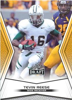 2014 Leaf Draft - Gold #55 Tevin Reese Front