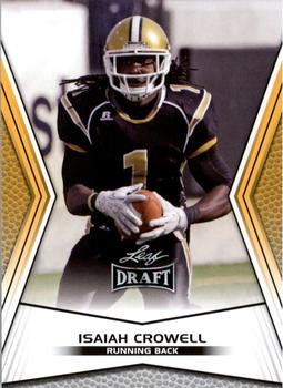 2014 Leaf Draft - Gold #70 Isaiah Crowell Front