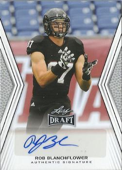 2014 Leaf Draft - Autographs #A-RB1 Rob Blanchflower Front