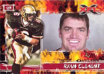 2001 Topps XFL #50 Ryan Clement Front