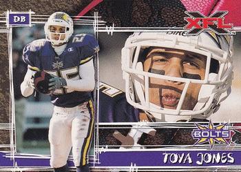 2001 Topps XFL #11 Toya Jones Front