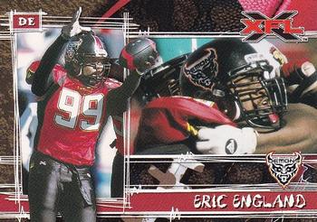 2001 Topps XFL #15 Eric England Front