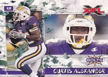 2001 Topps XFL #16 Curtis Alexander Front