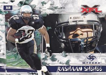 2001 Topps XFL #39 Rashaan Shehee Front