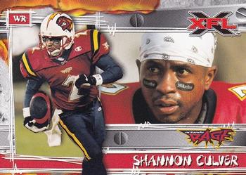 2001 Topps XFL #47 Shannon Culver Front