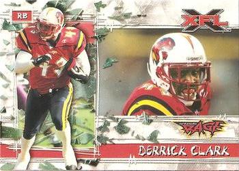 2001 Topps XFL #75 Derrick Clark Front