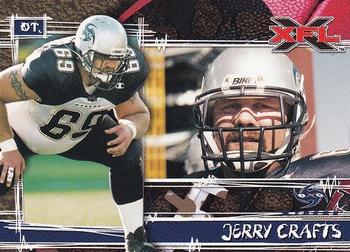 2001 Topps XFL #78 Jerry Crafts Front