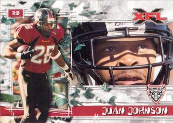 2001 Topps XFL #9 Juan Johnson Front