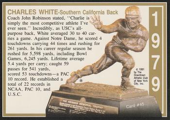 1991 Heisman Collection I #45 Charles White Back