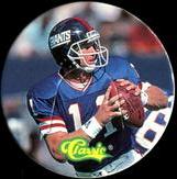 1993 Classic TONX #122 Phil Simms Front