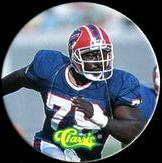 1993 Classic TONX #123 Bruce Smith Front
