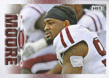 2013 SAGE HIT - Red #9 Damontre Moore Front