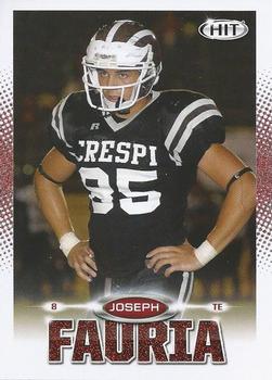 2013 SAGE HIT - Red #36 Joseph Fauria Front