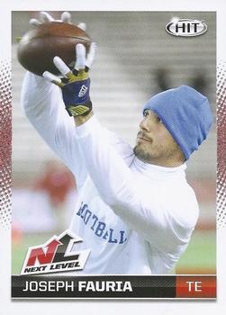 2013 SAGE HIT - Red #58 Joseph Fauria Front