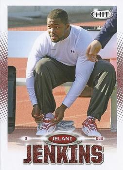 2013 SAGE HIT - Red #130 Jelani Jenkins Front