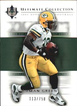 2004 Upper Deck Ultimate Collection #21 Ahman Green Front