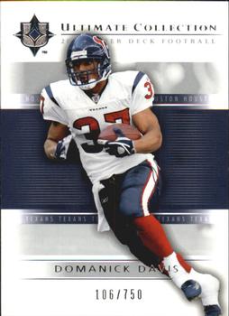 2004 Upper Deck Ultimate Collection #24 Domanick Davis Front