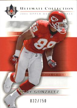 2004 Upper Deck Ultimate Collection #32 Tony Gonzalez Front
