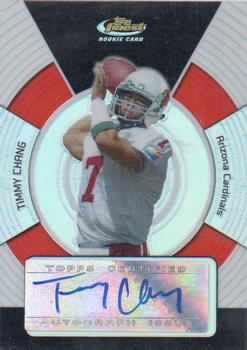 2005 Finest - Refractors #NNO Timmy Chang Front