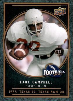 2014 Upper Deck - College Football Heroes: 1970s and 1980s #CFH-EC Earl Campbell Front