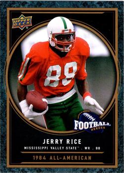 2014 Upper Deck - College Football Heroes: 1970s and 1980s #CFH-JR Jerry Rice Front