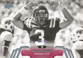 2014 Upper Deck - Black and White Glossy #74 Logan Thomas Front