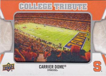 2014 Upper Deck - College Tribute Patch Logos #CM-146 Carrier Dome Front