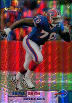 1999 Finest - Refractors #34 Bruce Smith Front