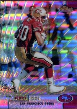 1999 Finest - Refractors #60 Jerry Rice Front