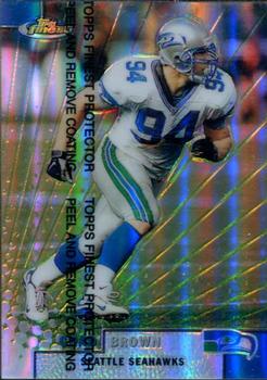 1999 Finest - Refractors #98 Chad Brown Front