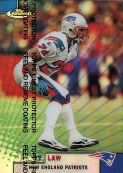 1999 Finest - Refractors #104 Ty Law Front