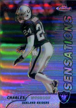 1999 Finest - Refractors #137 Charles Woodson Front