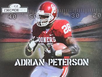 2007 SAGE Decadence #5 Adrian Peterson Front