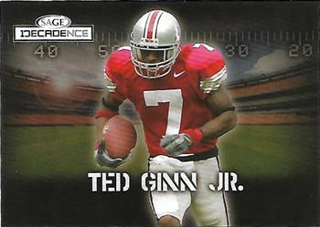 2007 SAGE Decadence #6 Ted Ginn Jr. Front
